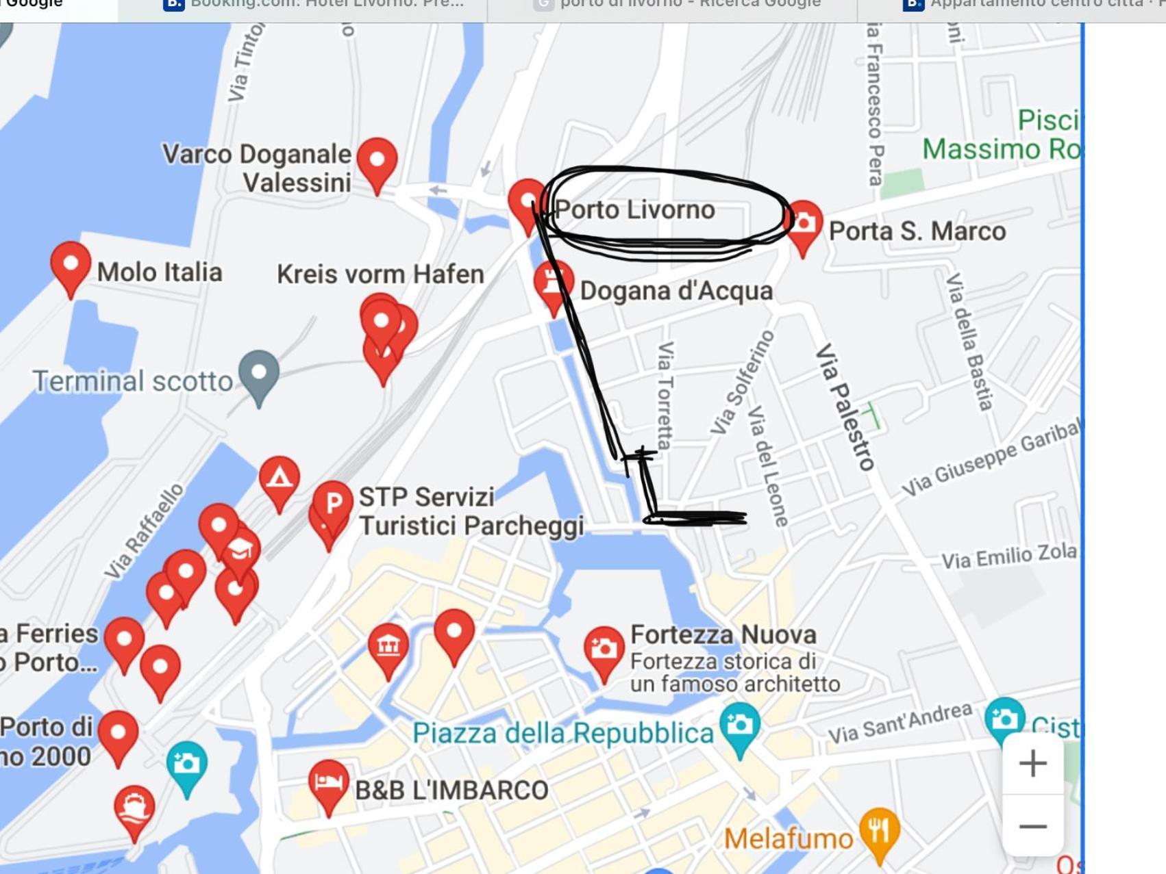 Appartamento Centro Citta Free Private Car Parking Ливорно Екстериор снимка